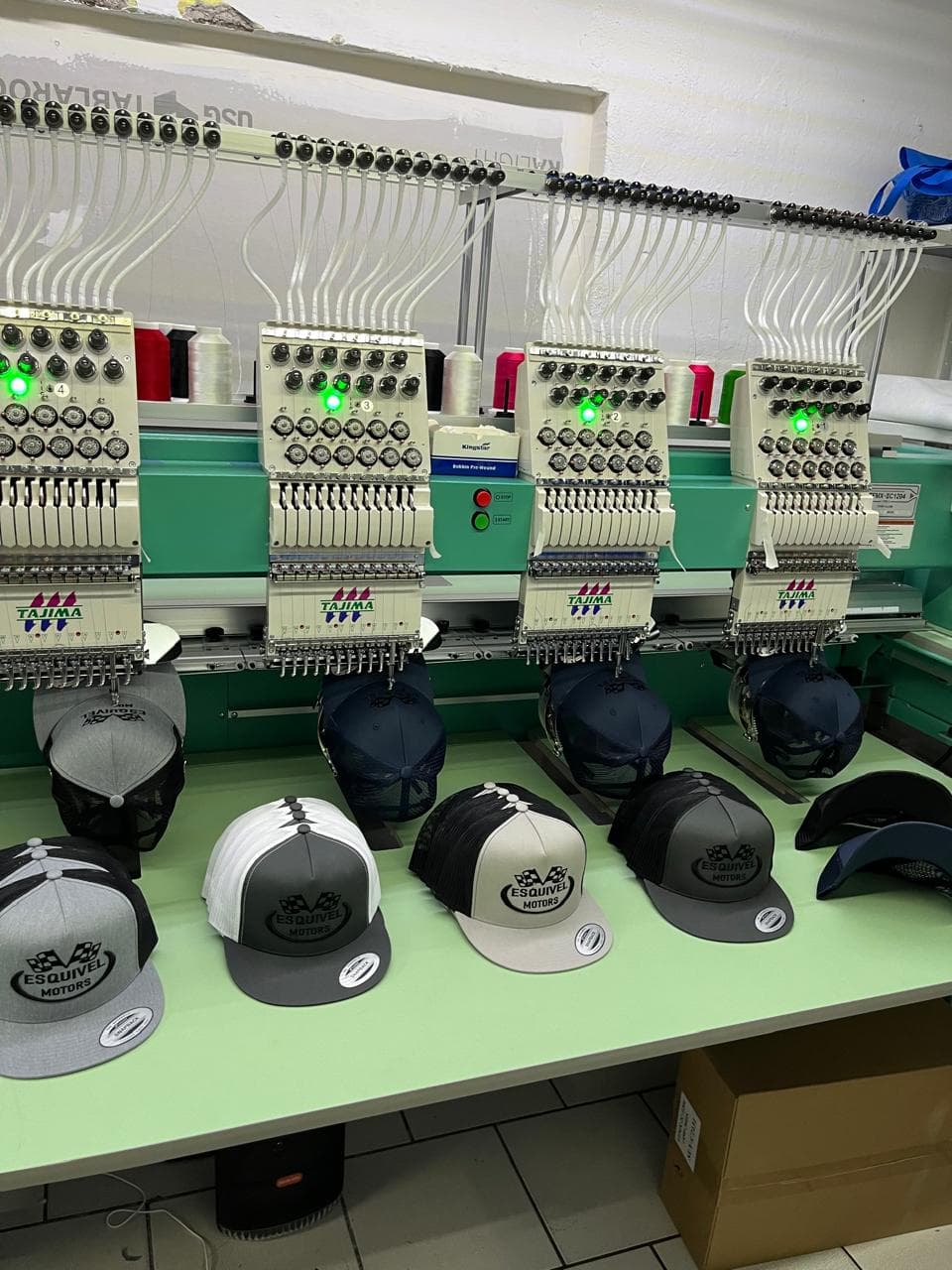 Máquinas bordadoras